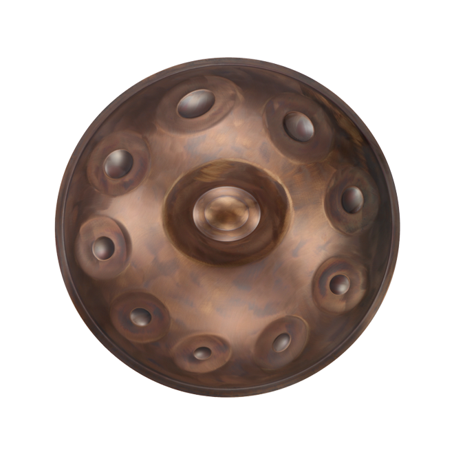 B2 Amara 9 Stainless Steel Handpan