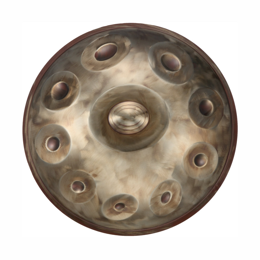 E Equinox 10 Stainless Steel Handpan